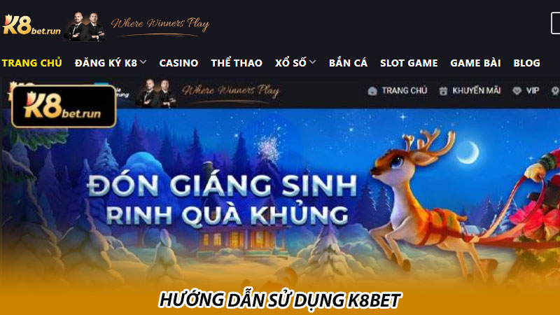 Hướng dẫn sử dụng k8bet