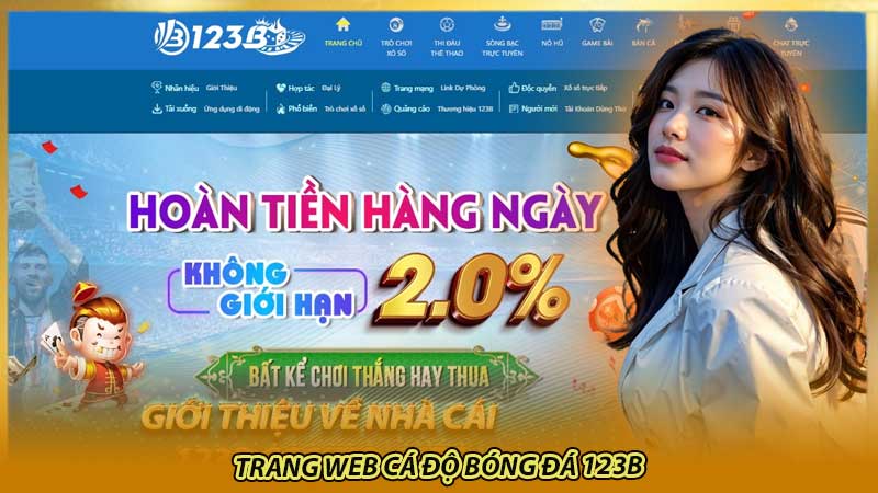 Trang web cá độ bóng đá 123B